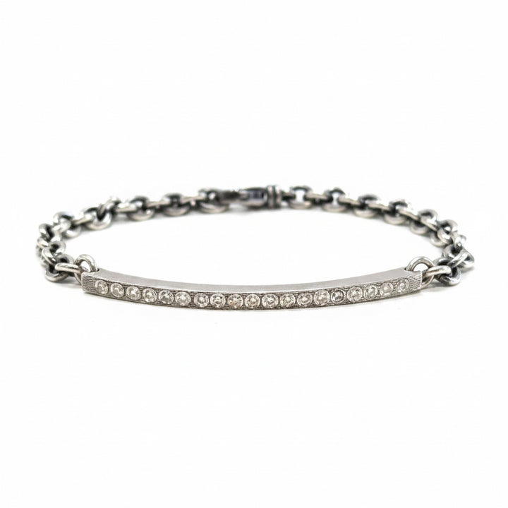 Diana Small ID Chain Bracelet - Silver