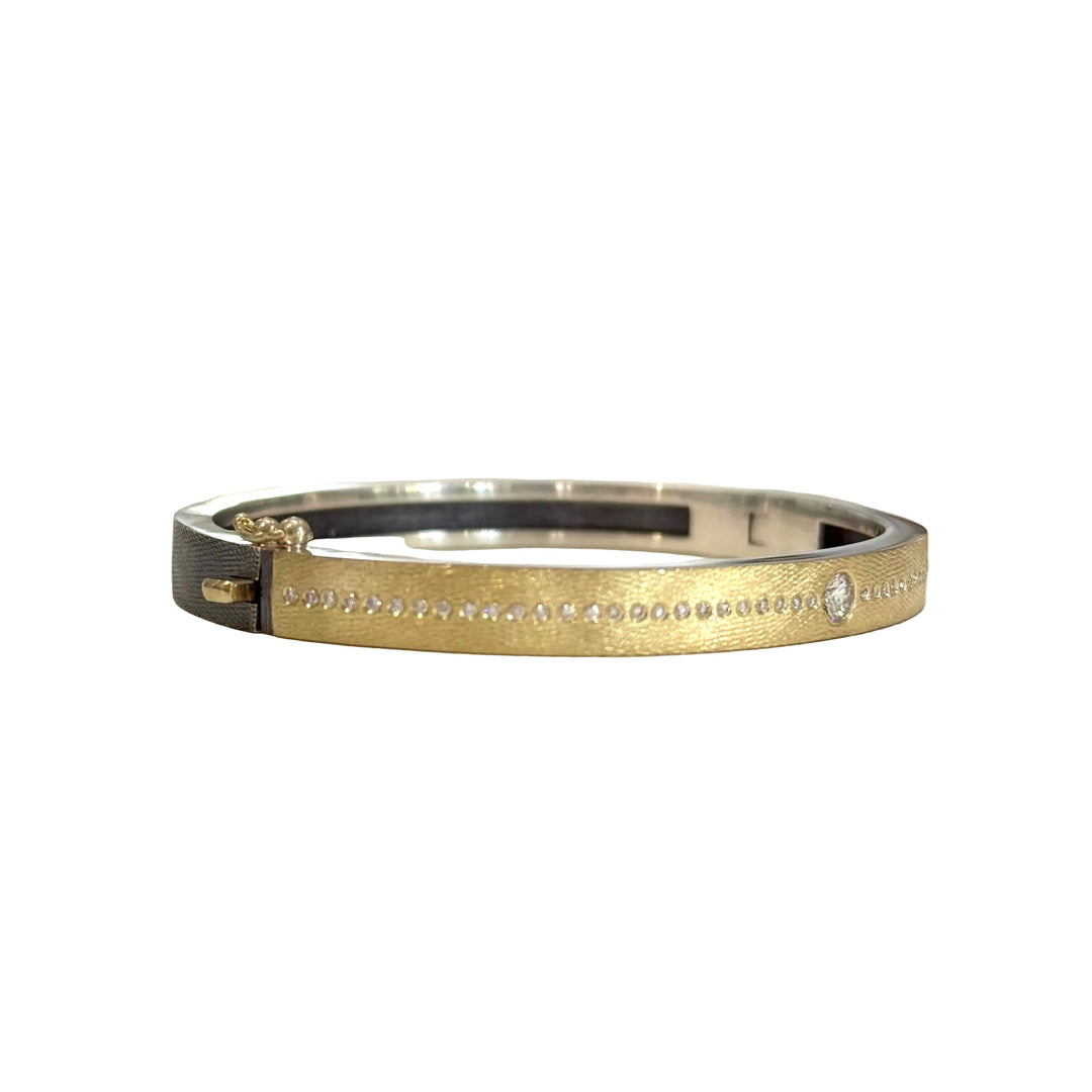 Nori Gold Bangle - 6mm