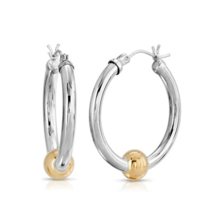 Cape Cod Hoops - Large 2-Tone