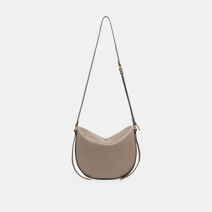 Billy Crossbody Grey/Taupe Leather Bag