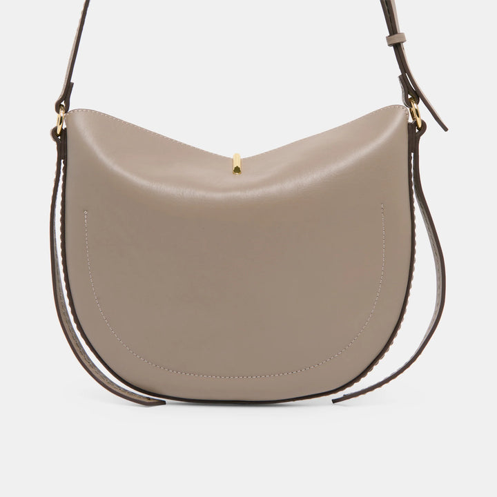 Billy Crossbody Grey/Taupe Leather Bag