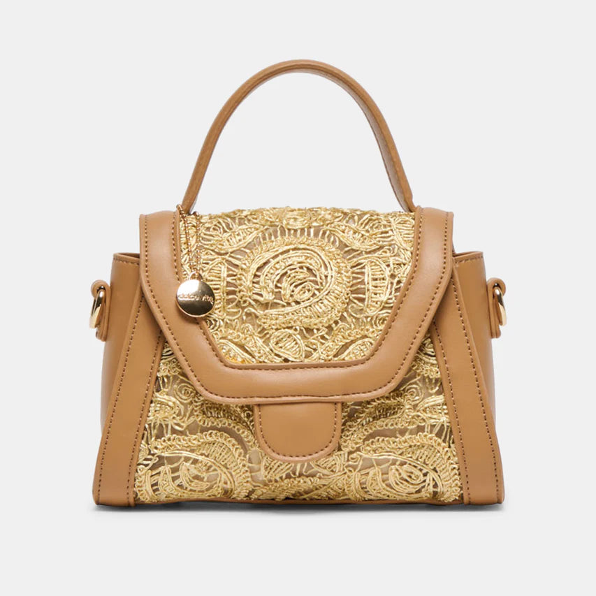 Tansy Top Handle Bag - Nat