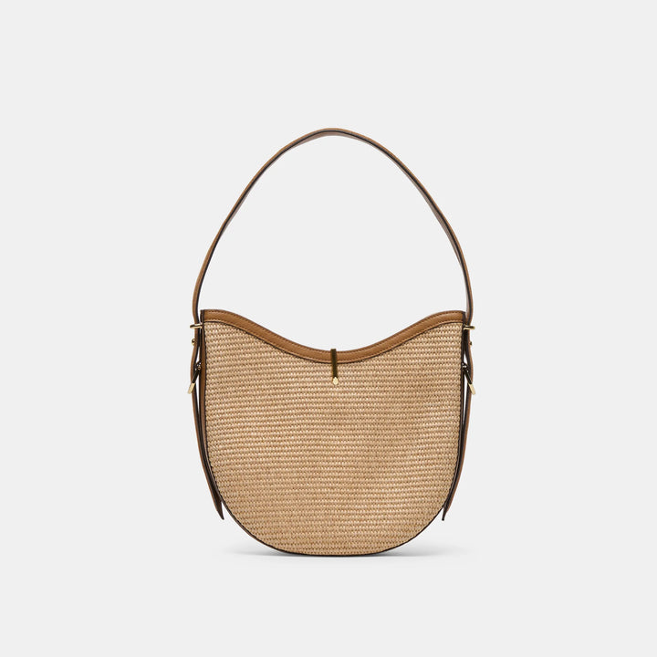 Bree Shoulder bag - Tan/Raffia