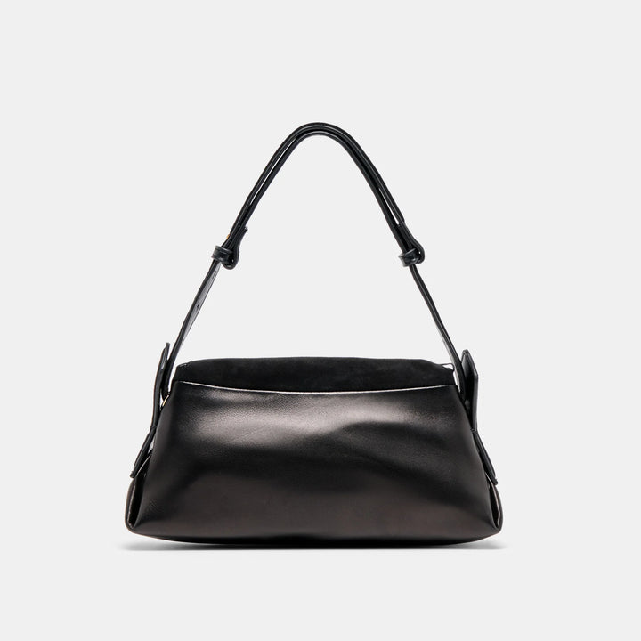 Devyn Shoulder Bag Black Leather