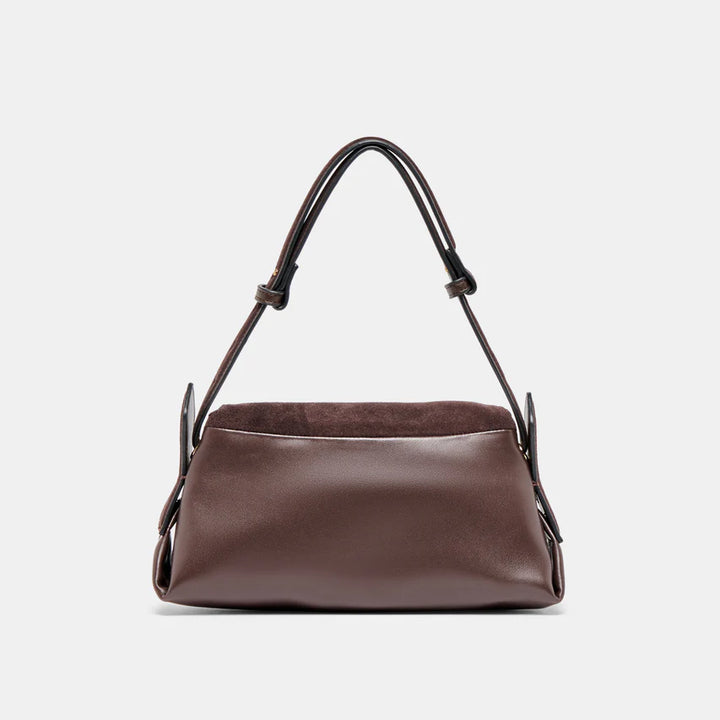 Devyn Shoulder Bag Espresso Leather