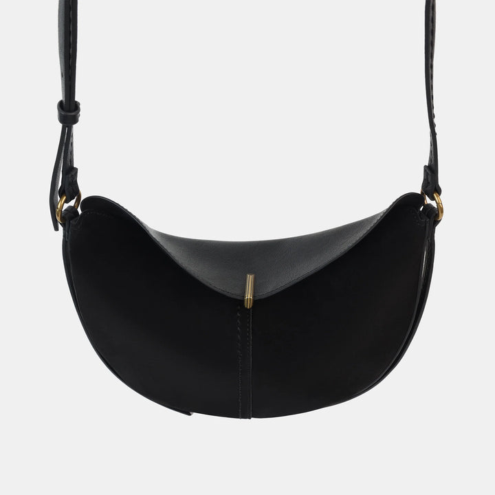 Bennett Black Suede Crossbody Bag