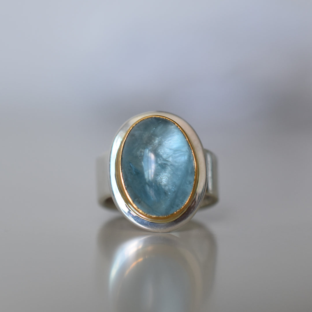 Time Honored Classic Aquamarine Ring