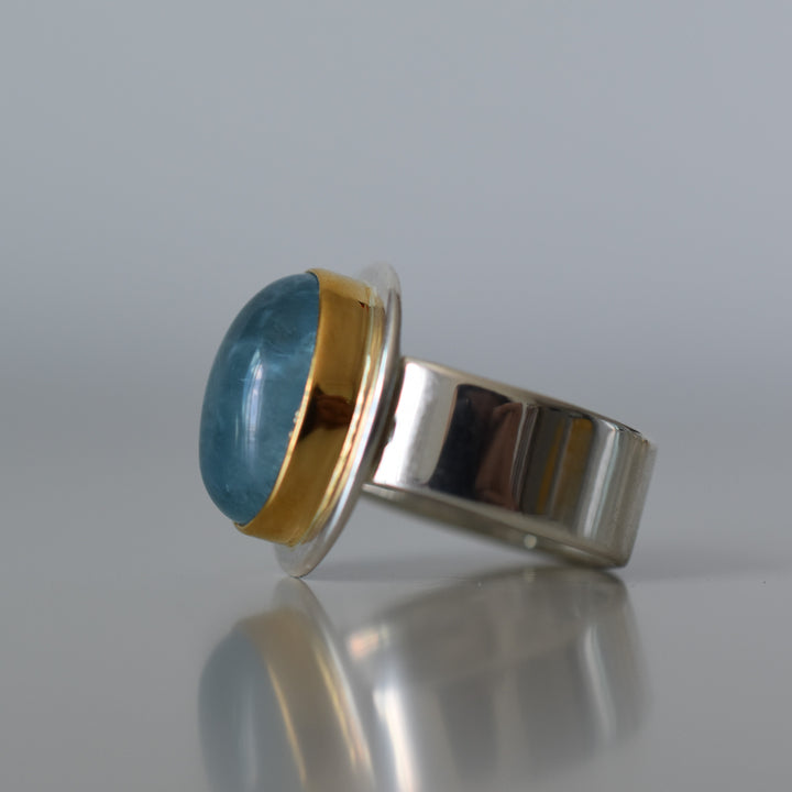 Time Honored Classic Aquamarine Ring