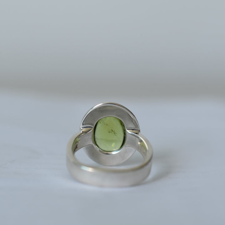 Time Honored Classic Green Tourmaline Ring