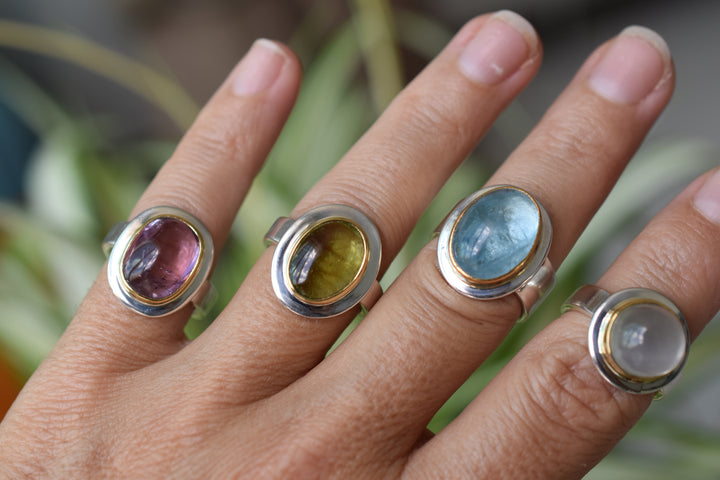 Time Honored Classic Green Tourmaline Ring