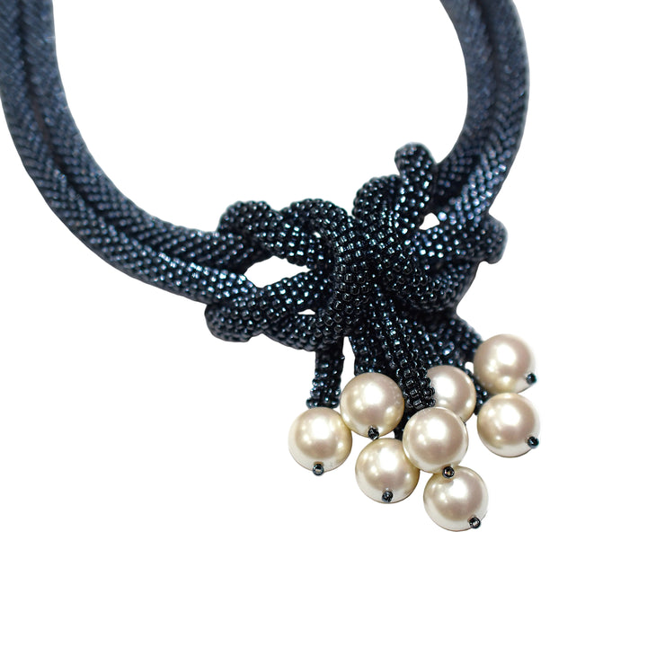 Natasha #1 Necklace - Hematite