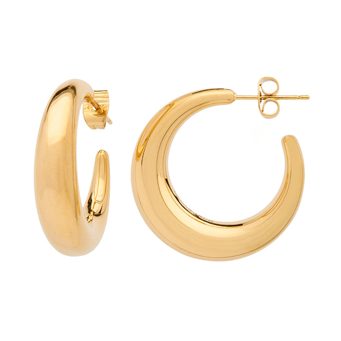 Gold Aura Hoops