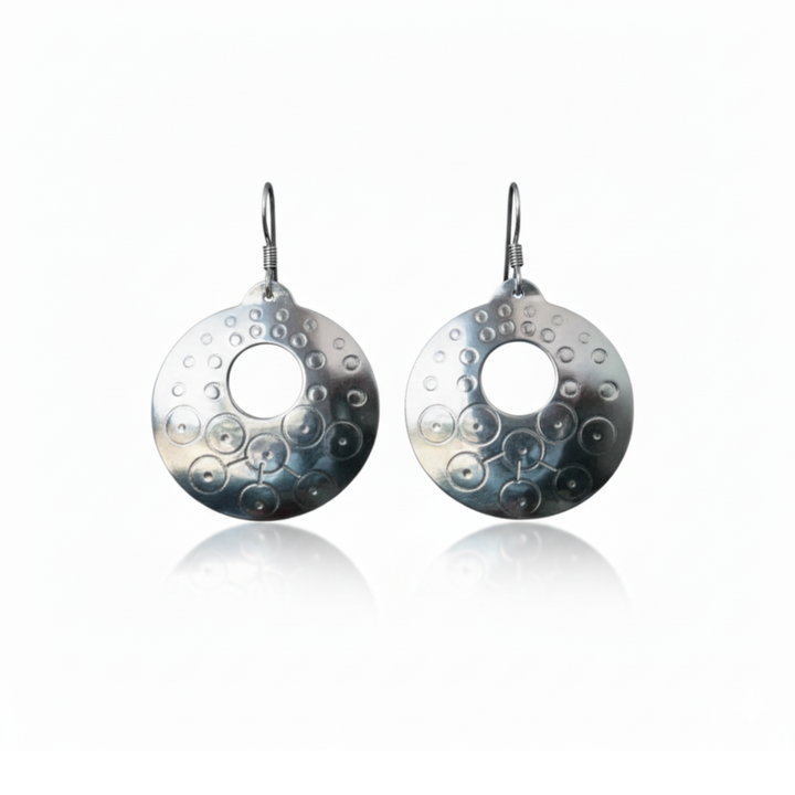Folklore Fab Disc Dangling Earrings
