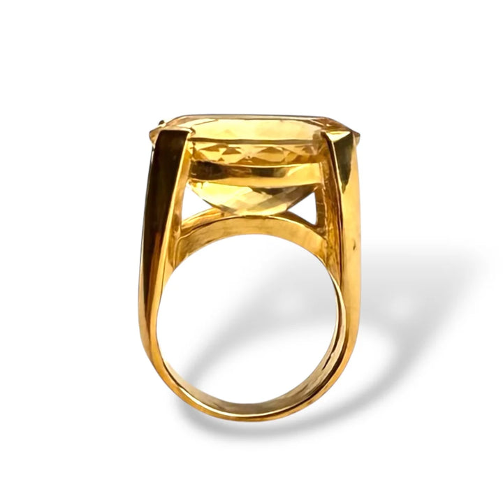 Faceted Maxi Cocktail Ring