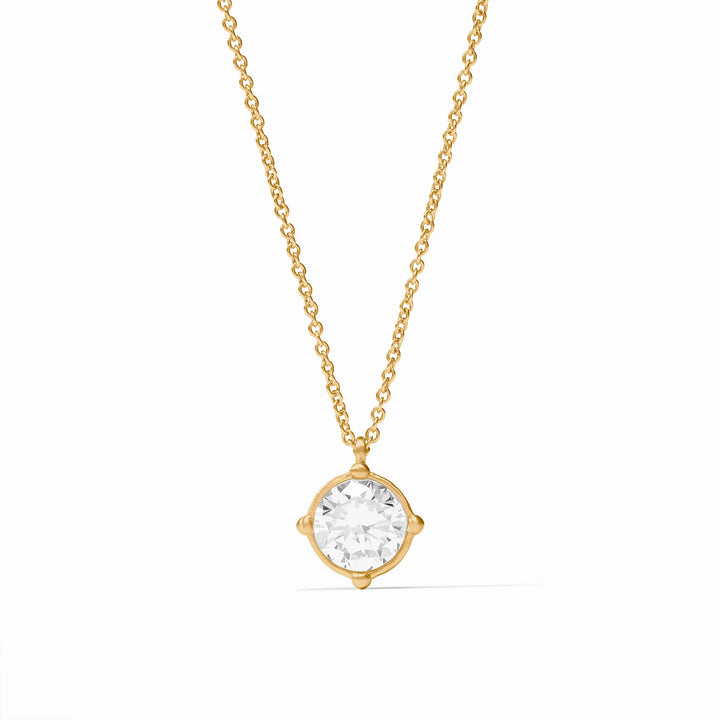 Honeybee Solitaire Necklace - Cubic Zirconia