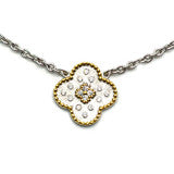 Clover center Clover Pendant Necklace