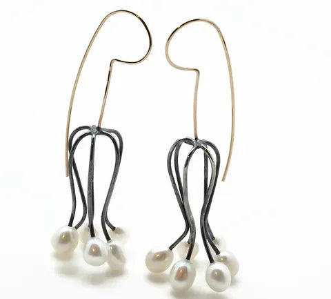 Pearl Chandelier Earrings