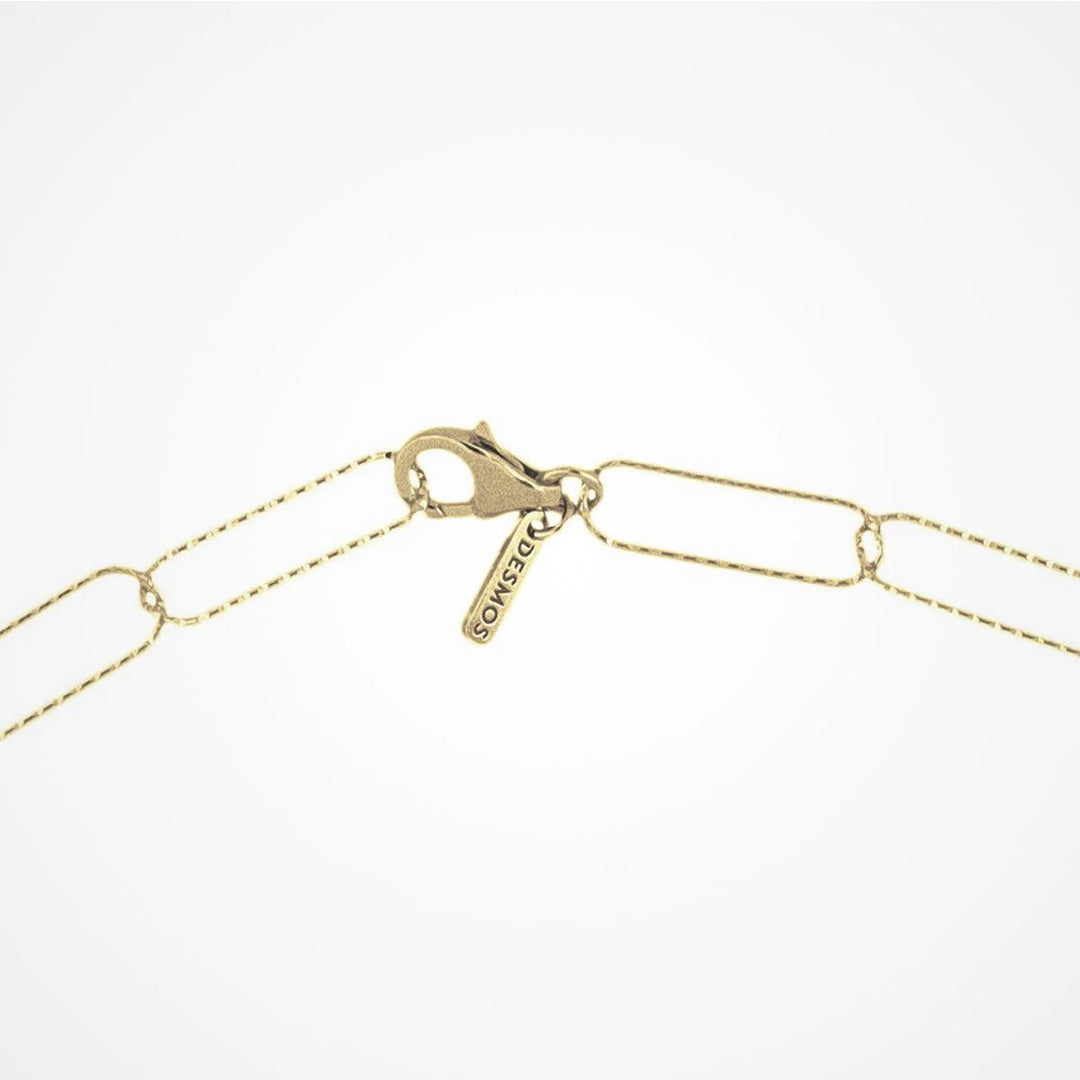 Arabesque Clip Necklace - Gold