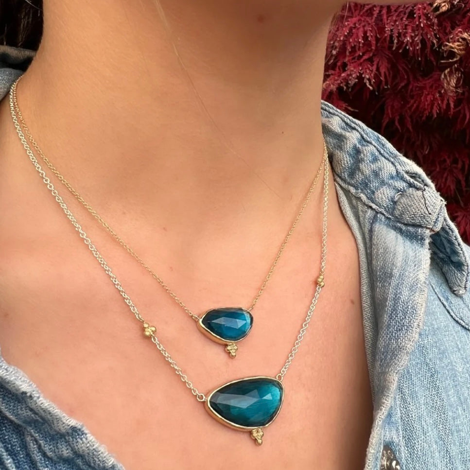 14k London Blue Necklace