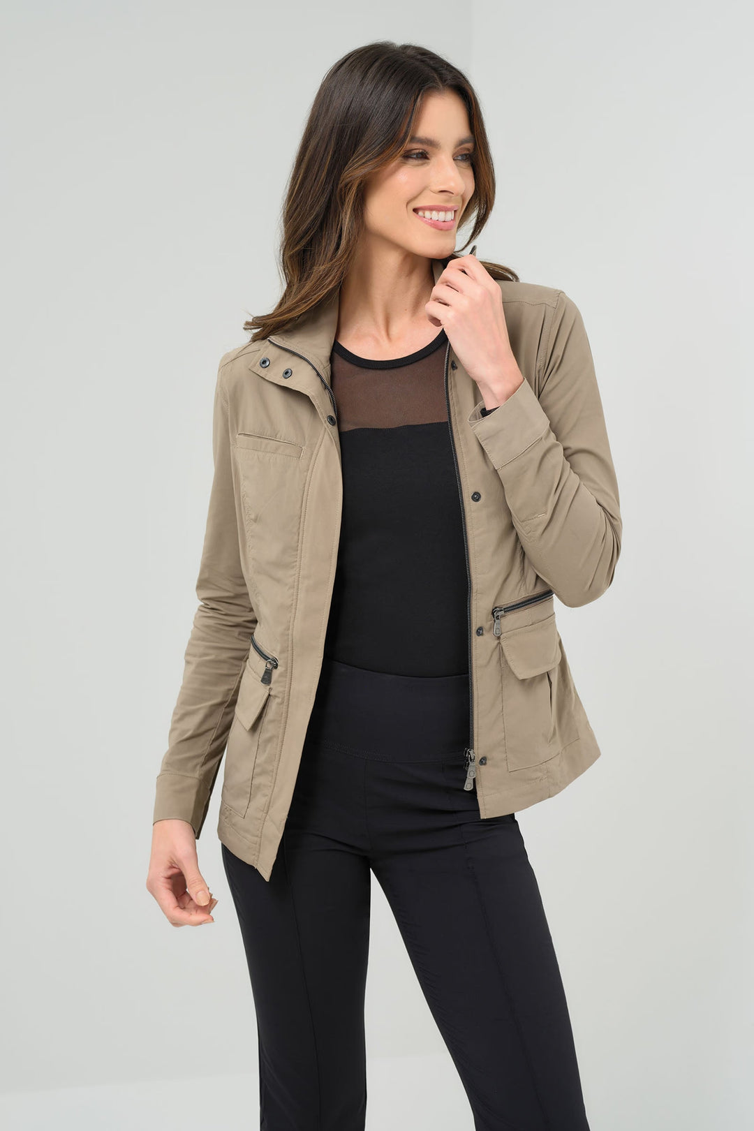 Kenya Safari Jacket in Khaki