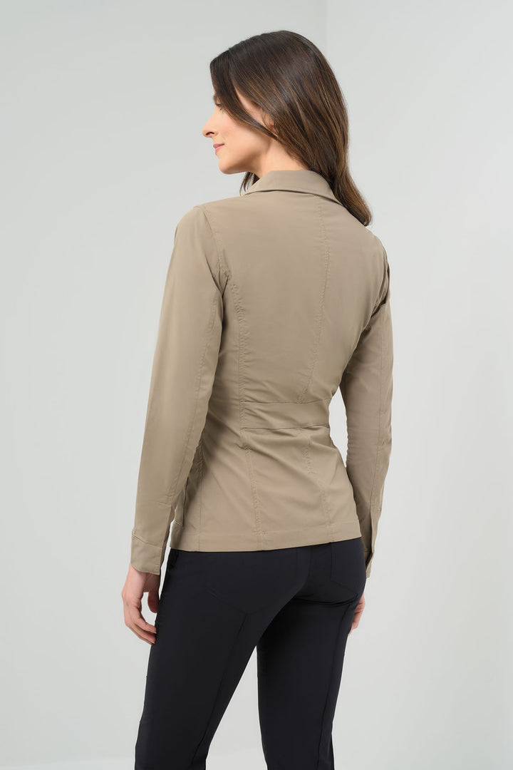 Kenya Safari Jacket in Khaki