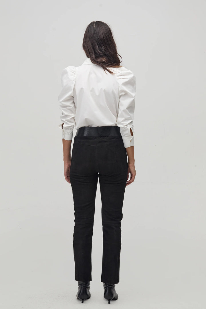 Lola Poplin Shirt - White