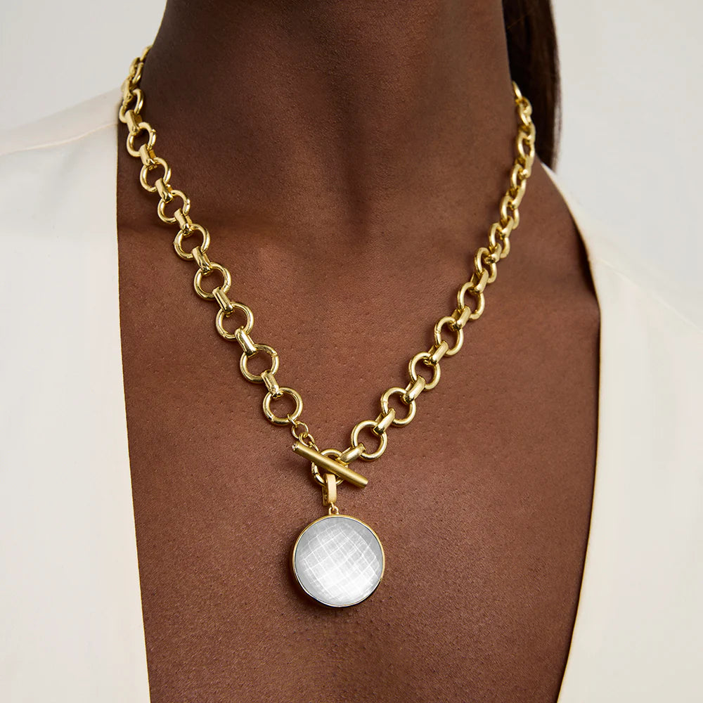 Knockout Collar - Iridescent Pearl