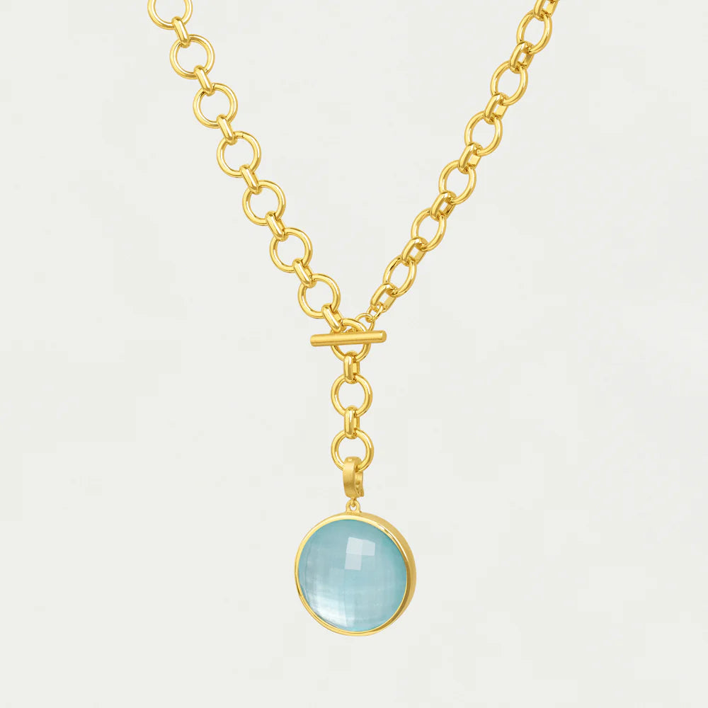 Knockout Collar - Iridescent Sky Blue