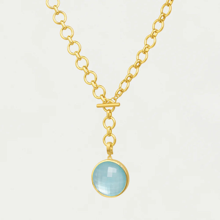 Knockout Collar - Iridescent Sky Blue
