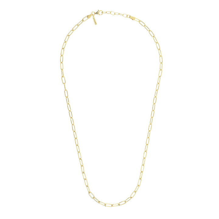 Paperclip Necklace - Gold