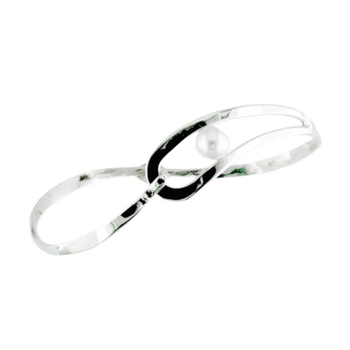 Pearl Loop Swirl Bracelet