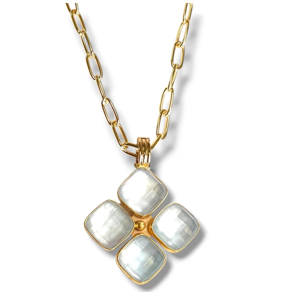Quatre Floral Necklace