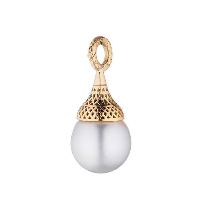 Crownwork® Finial Capped Pearl Pendant