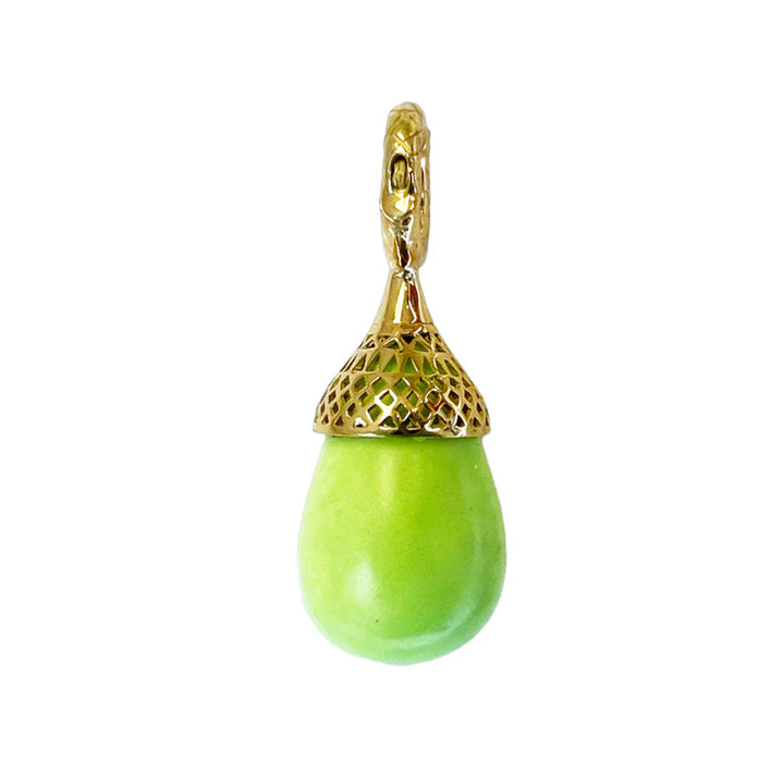 Lemon Chrysoprase Pendant