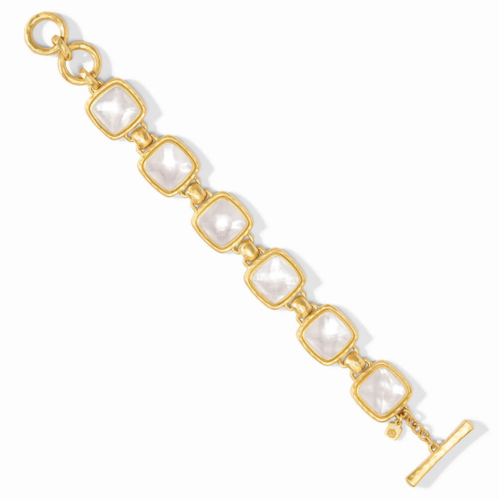 Sahara Stone Bracelet - Iridescent Clear Crystal