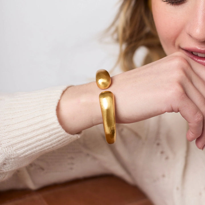 Solara Demi Cuff - Gold