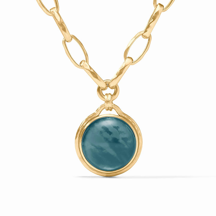 Solara Statement Necklace - Montana Blue