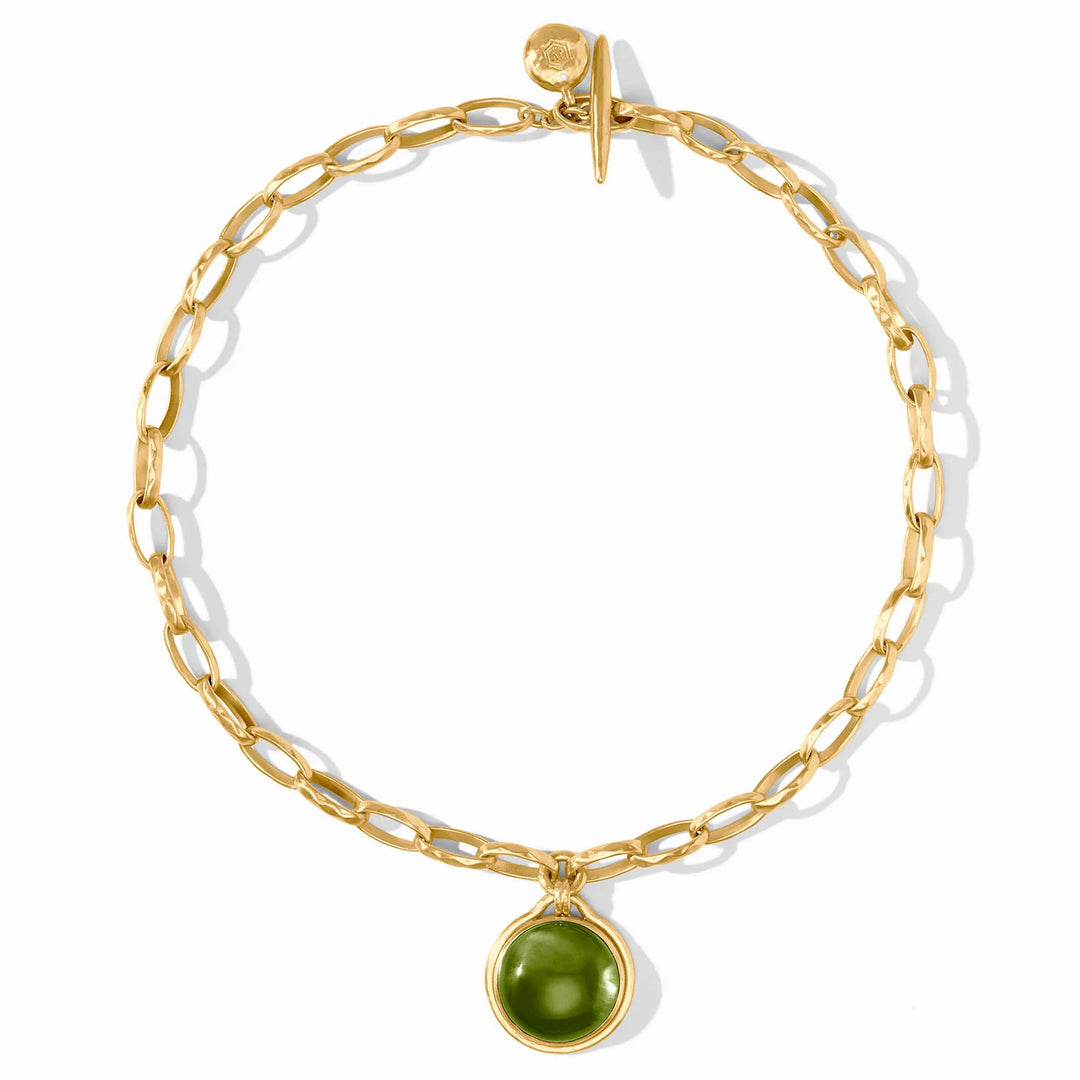 Solara Statement Necklace - Tanzanite Blue