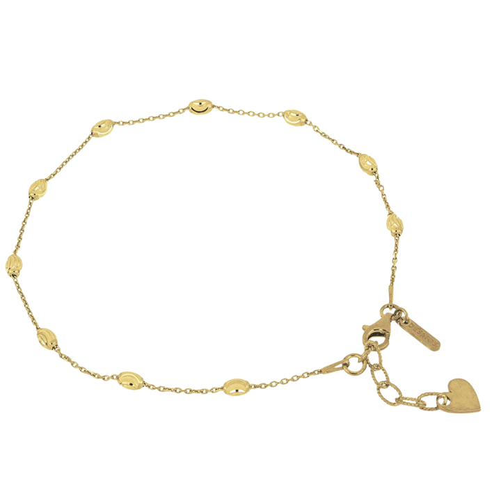 Station Moon Anklet - Gold