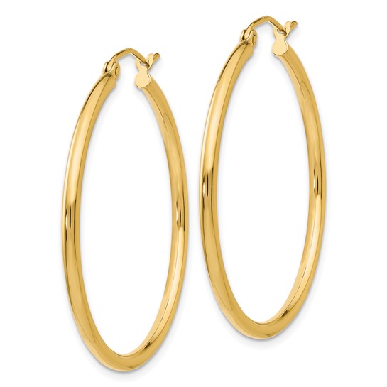 Gold Classic Lightweight Hoops - 35mm