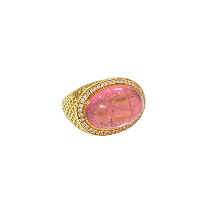 Pink Tourmaline Dress Ring