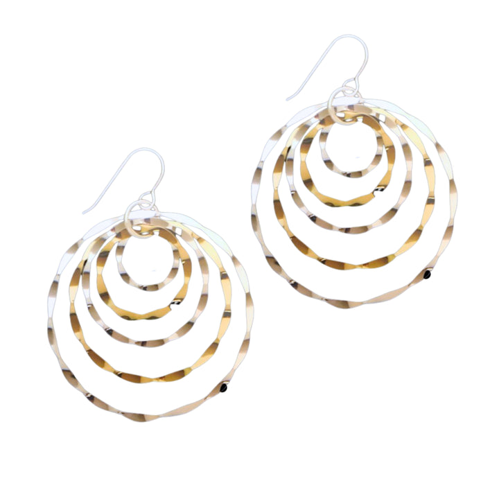 Mirror Disc Earrings