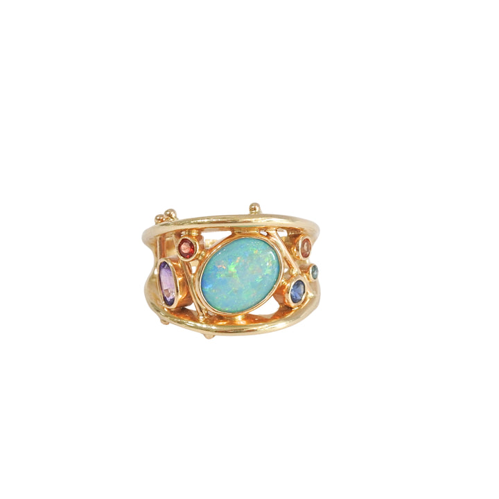 Galaxy Opal Ring