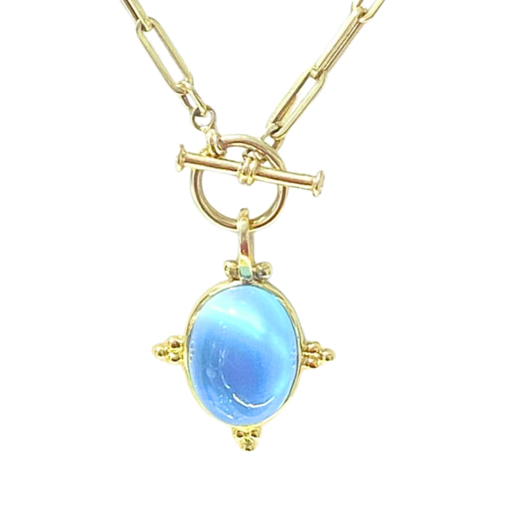 Blue Topaz Capri Pendant