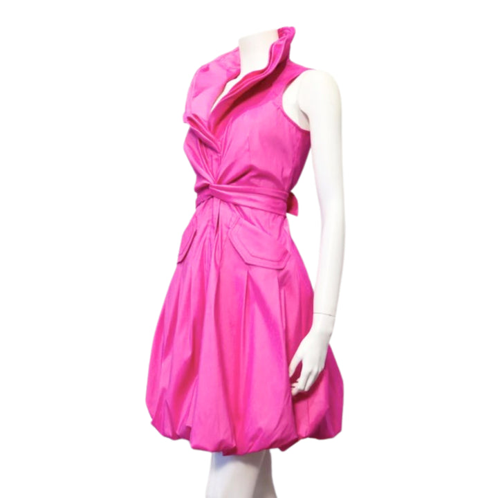 Classic Bubble Dress - Bougainvillea