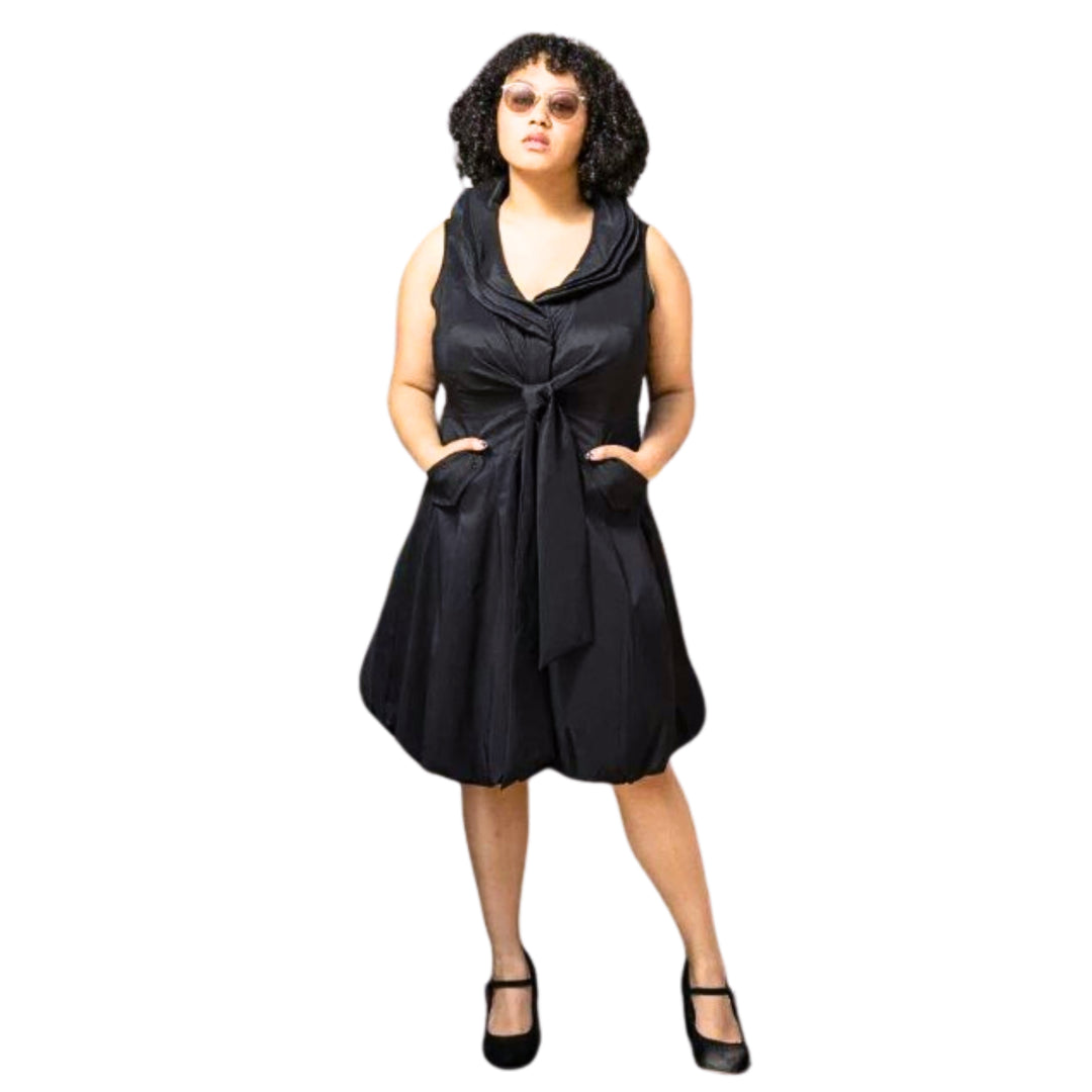 Classic Bubble Dress - Black Unique Boutique Classic Bubble Dress - Black Unique Boutique
