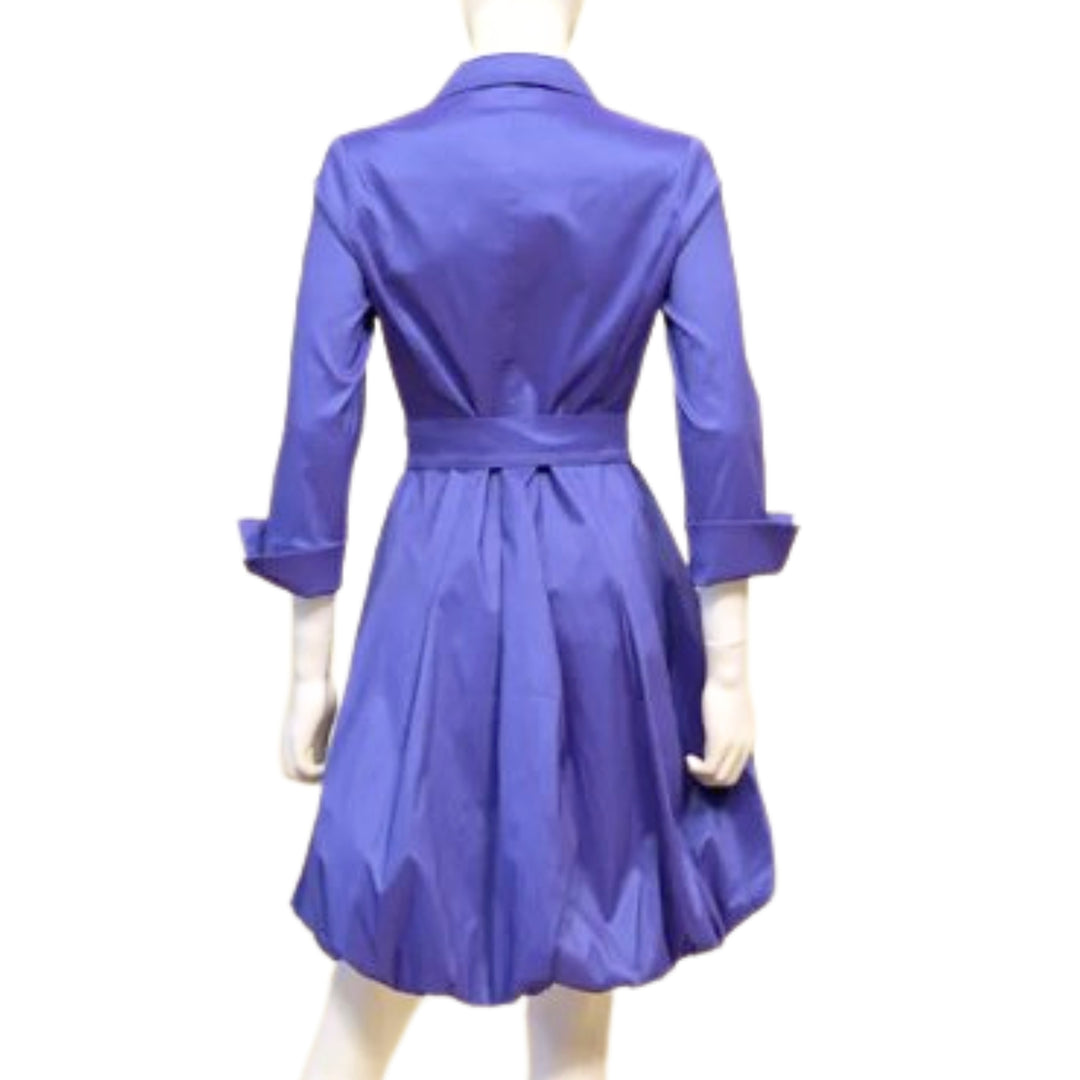 Dupionni Bubble Dress - Periwinkle