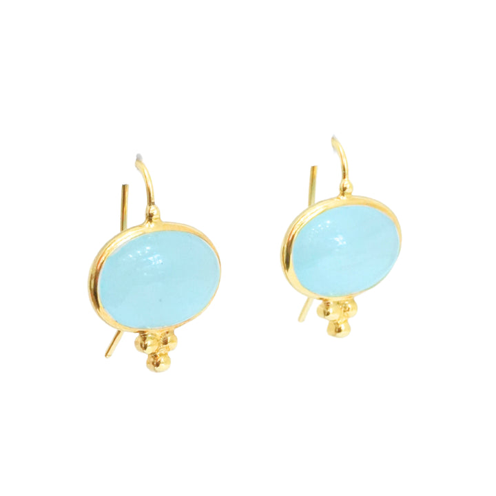 Aquamarine Capri Earrings