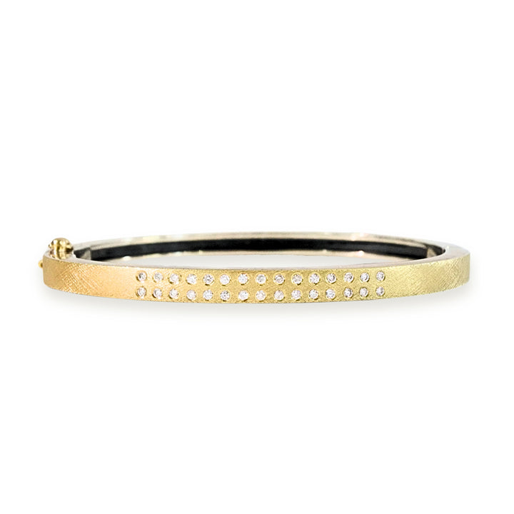 Iman 4mm Bangle - Gold