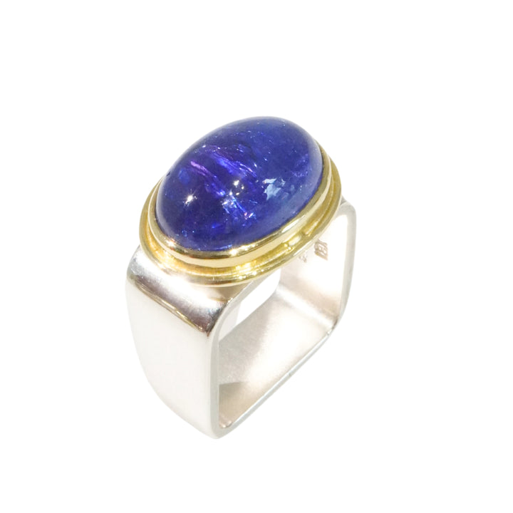 Tanzanite Square Ring